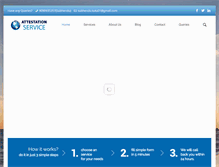 Tablet Screenshot of certificateattestationodisha.com